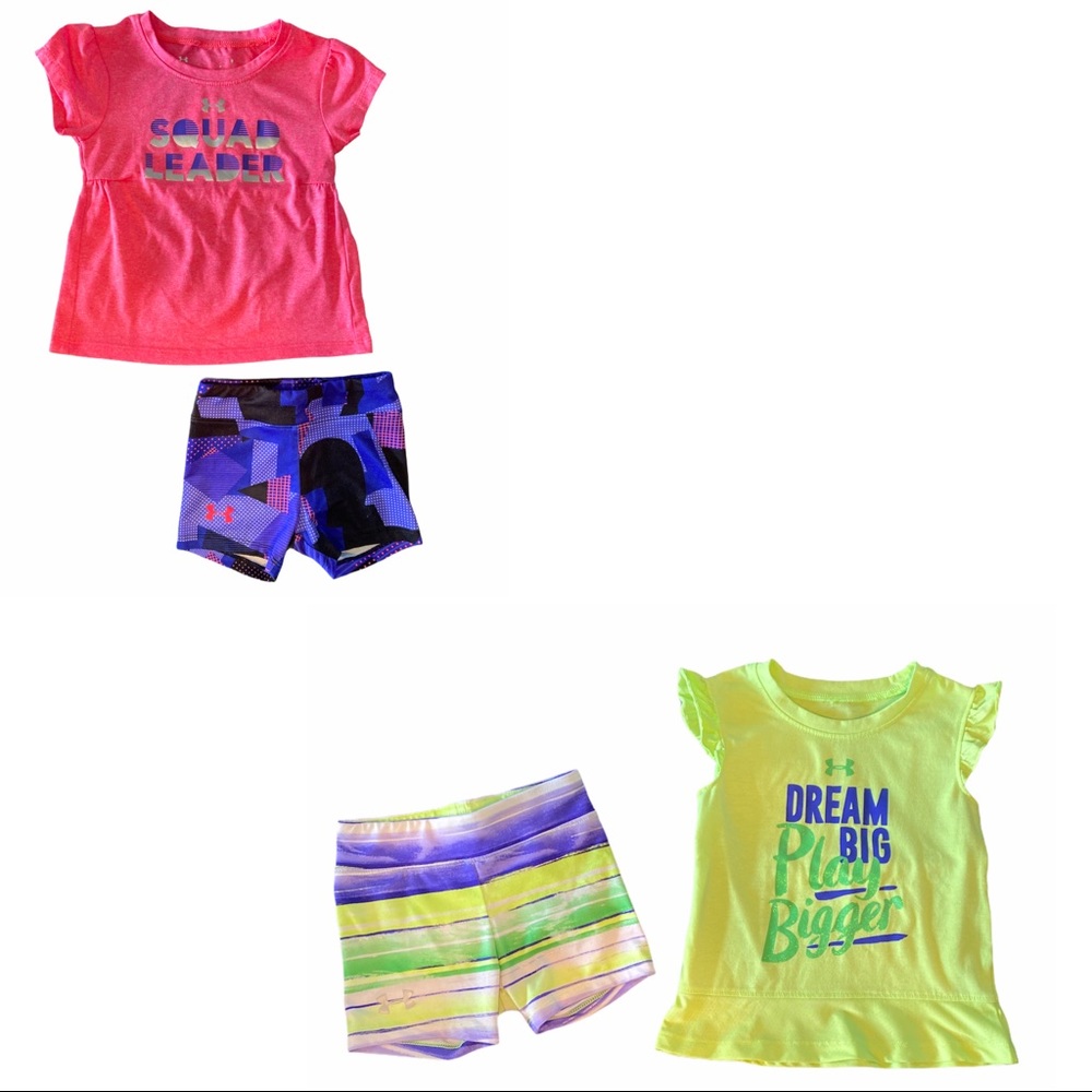 Baby girl Under Armour set